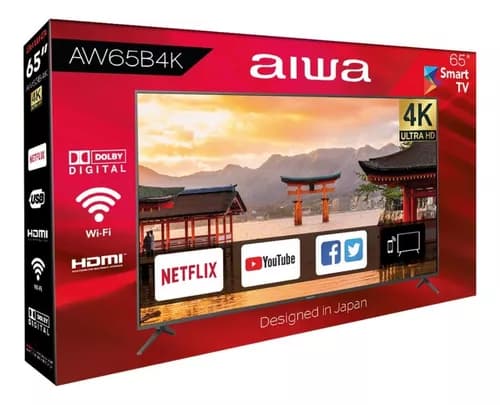 AIWA - SMART TVAW65B4KGPANTALLA- 65" LED - 4.webp